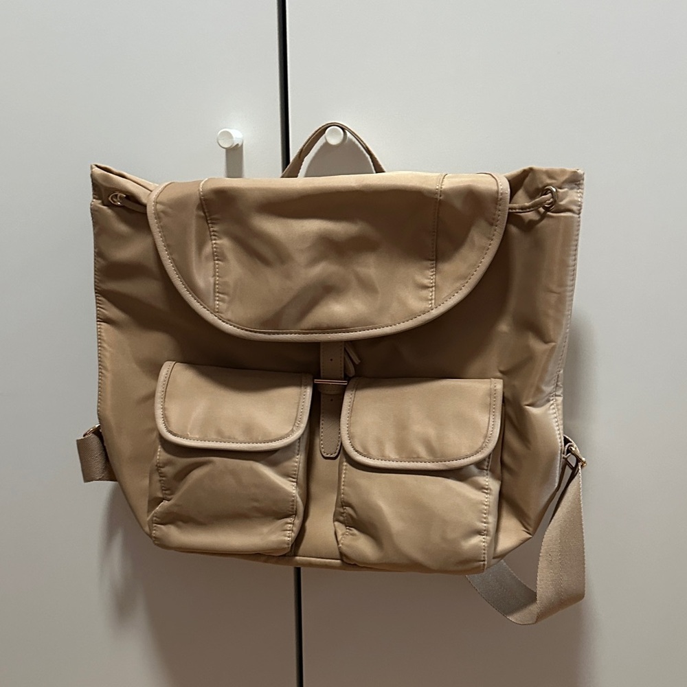 Taupe Tan YOS X FFF BACKPACK